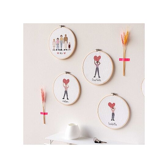 Borduurpakket Figurico You Rock My World - Rico Design | hobbygigant.nl