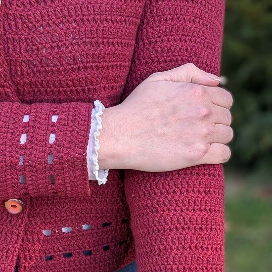 Kort damesvest haken - Hobby Gigant haakpakket | hobbygigant.nl