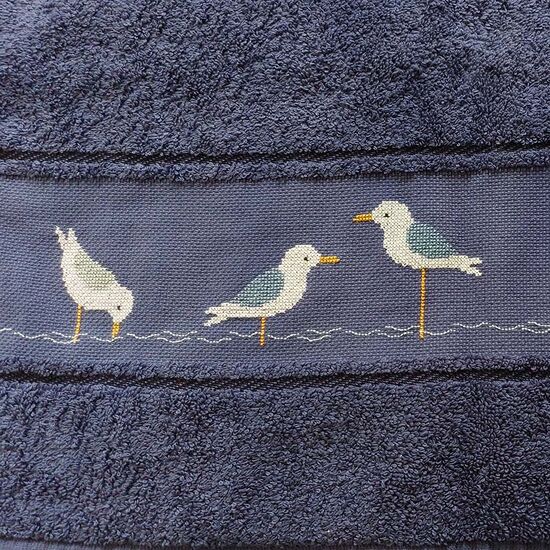 Handdoek set Sea Life borduren - Rico Design borduurpakket | hobbygigant.nl