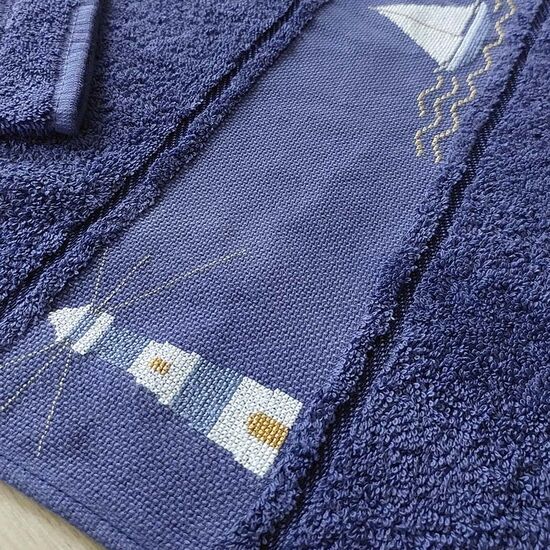 Handdoek set Sea Life borduren - Rico Design borduurpakket | hobbygigant.nl