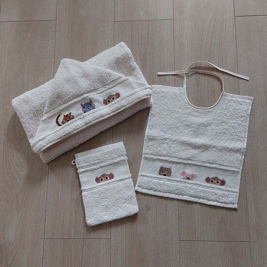 Jungle baby set borduren - Hobby Gigant borduurpakket | hobbygigant.nl