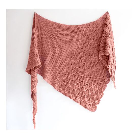 Woestijnbloem sjaal haken - à la Sascha haakpakket | hobbygigant.nl