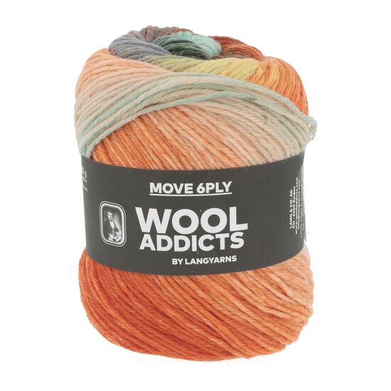 Lang Yarns Wooladdicts Move 6Ply, Kleurnummer: 9