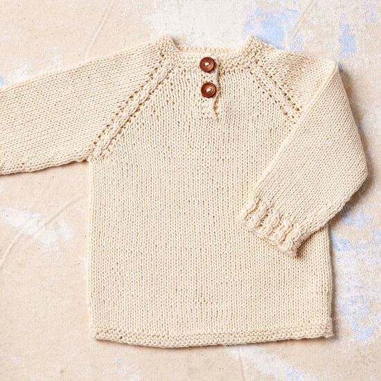 Babytruitje Rune breien - Lang Yarns breipakket