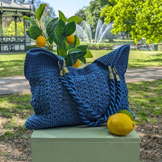 La Dolce Vita schoudertas Roma haken - Hobby Gigant haakpatroon