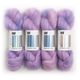 Hedgehock Fibres Kidsilk Lace - Lila | handgeverfd mohairgaren | hobbygigant.nl