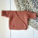 Baby overslag vestje breien - Fonty Tartan 3 breipakket | hobbygigant.nl