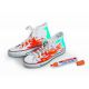 sportschoenen pimpen met textielstift