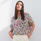 Zomertop voor dames breien - Lana Grossa Gelato breipatroon | hobbygigant.nl