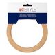Tas handvat hout 14 cm - 2 stuks | tas bodems en handvatten | hobbygigant.nl