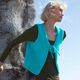 Dames gilet breien - Lang Yarns Memory breipakket | hobbygigant.nl